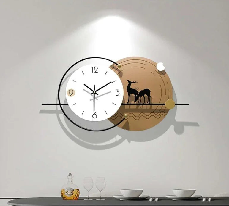 Metal Wall Clock Style 24